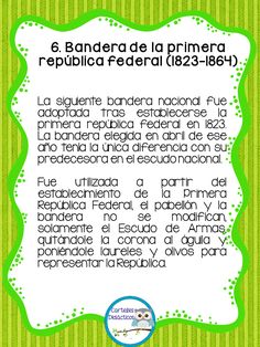 a green and white sign with the words,'6 bandaera da primera repub