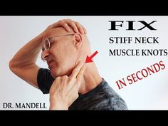 Decompress Neck, Tension Knots, Neck Muscle Pain, Neck Spasms, Spinal Health, Neck Muscles