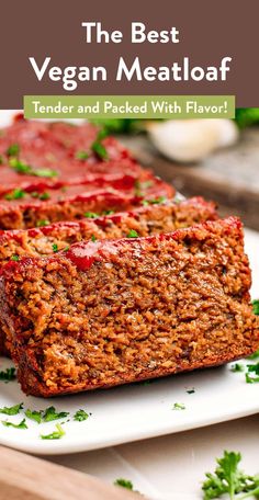 the best vegan meatloaf tender and packed with flavor