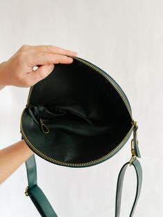 Our newest any-way, hands-free pack now in vegan leather! Wear this stunning Evergreen bag cross body across your chest or to your hips, around your waist as a belt bag, or over your shoulder as your new on-the-go purse. The options are endless no matter what size you are or how you want to wear it. The strap can easily clip or unclip for adjusting and lengthens up to 46 inches. Add a fabric strap for a more casual look! dimensions:9.25" across top (folded)8" across bottom1.5" deep6.5" high (fol Baggy T-shirt, Fabric Strap, Leather Wear, Hands Free, Belt Bag, No Matter What, Casual Look, Cross Body, Vegan Leather