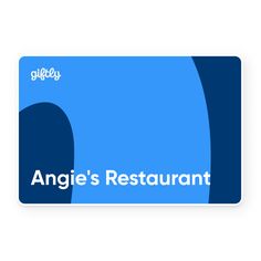 an angle's restaurant credit card