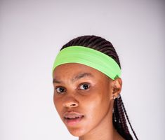 "Green Headband 4 5/8\" x 17\" headband  100% guaranteed  made in the USA  90% poly/ 10% spandex  moisture wicking" Sports Headband, Green Headband, Custom Headbands, Green Sports, Yoga Headband, Sports Headbands, Head Bands, Raleigh Nc, Sport Fitness