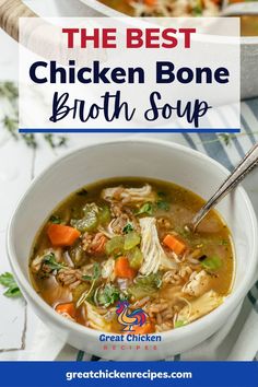 the best chicken bone broth soup recipe