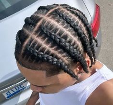 Boho Short Hair, Man Braids, Boys Hair, Plaits Hairstyles