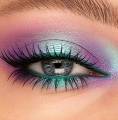 Eye Makeup Pictures, Eye Makeup Steps, Beautiful Eye Makeup, Eye Makeup Designs, Colorful Eye Makeup, Makeup Eye Looks, Creative Eye Makeup