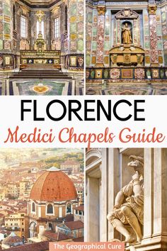 Pinterest pin for guide to the Medici Chapels Medici Chapel, Medici Family, Italy Tours, Italy Travel Tips, Travel Locations, Italy Vacation, Vacation Places, Florence Italy