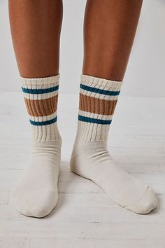 Retro Stripe Tube Socks Striped Tube Socks, Sky Fit, Retro Stripes, Fall Fits, Fp Movement, Tube Socks, Boho Clothing, Boho Outfits, Crew Socks