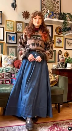 Long Skirt Winter, Winter Cosy, Dr Wardrobe, Whimsy Goth, Winter Skirt Outfit, Winter Outfits Cold, Winter Vibes, Fame Dr, Closet Fashion