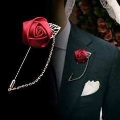 💍 -- Bordeaux buttonholes for men -- 💍 Welcome to my luxury bridal boutique. Since I started making jewelry myself, my passion has been making it for others for that special day. Free delivery 🚚 FREE 30-day return policy✈️ 24 hour response time ✅ 💍 This luxury Bordeaux Boutonniere for men perfectly represents your elegance and love for your partner. You will receive in your package: 1 x Bordeaux buttonholes for men in the color of your choice Item Size & Materials: Weight: 30g Size: 12cm x 4.5cm. -- Return✈️: 30 days after purchasing the item. Return costs 💶 are the responsibility of the buyer. The latter is also responsible for any loss of value if the returned item is not in its original condition. 24 hour response time ✅  -- I am deeply grateful to you for considering the purchase Lapel Pins Mens Wedding, Groomsmen Party, Lapel Pins Suit, Boutonniere Pins, Lapel Brooch, Corsage And Boutonniere, Lapel Pins Mens, Brooch Men