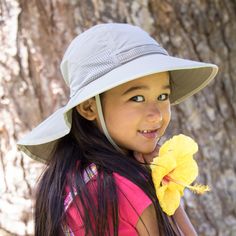 Our #1 bestseller for a reason—kids love to play in the sun, and parents love to protect them. Sun-smart fabric and hat design keep natural-born adventurers safe and happy all the live-long day. Playproof details like a breakaway chinstrap, customizable sizing band, floatable brim, and stain resistance ensure that this hat lasts for summers to come. The back veil not only protects little necks from rays, but also allows the hat to sit comfortably in a stroller. And? Total cuteness. Table Activities For Toddlers, Hat Cream, Kids Sun Hat, Chevron Art, Baby Activity Center, Parents Love, Baby Fits, Book Icons, Kids Adventure