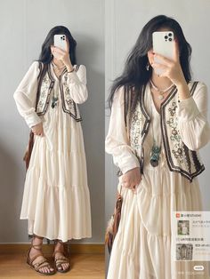 Jasmine Core Outfits, Indonesian Fashion, Modest Clothing, Old Fashion Dresses, Everyday Fashion Outfits, Stylish Dress Book