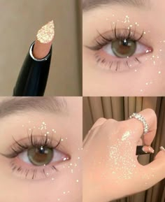 Koleksi Makeup, Alat Makeup, Make Up Tutorials, Cute Eye Makeup, Korean Eye Makeup, Makeup Accesories, Lip Makeup Tutorial, Ethereal Makeup, Fancy Makeup