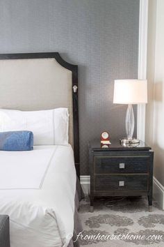 How To Make Your Bedroom Look More Expensive Lavish Bedroom, Large Headboard, Glam Lighting, Bedroom With Bath, Luxury Hotel Room, Luxury Bedroom Design, Genius Ideas, Hotel Bedroom