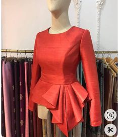 Mizo Sunday Dress Design, Mizo Sunday Dress, Sunday Dress Design, Formal Tops For Women, Long Blouse Designs, Traditional Dresses Designs, Formal Tops, Sunday Dress, Women Blouses Fashion