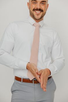 We pride ourselves in offering our customers some of the best skinny ties money can buy. Each DAZI tie is handmade from high quality imported fabrics. Features: Approx. 2.5" wide at the tip Approx. 58" in length 50% Cotton, 50% Linen Don't forget a matching pocket square! Shop our Mauve Pocket Square. Formal Cotton Tie, Fitted Cotton Neckwear For Business, White Cotton Ties For Formal Occasions, Classic Fitted Cotton Neckwear, Tailored Professional Standard Tie, Elegant Cotton Neckwear, Dapper Standard Tie Neckwear, Fitted Standard Tie For Black Tie Events, Fitted Tie For Black Tie Events