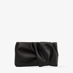 BONNY CLUTCH | Black Satin Clutch Bag | Winter 2022 collection | JIMMY CHOO Daring Aesthetic, Prom Bag, Formal Clutch, Jimmy Choo Clutch, Black Clutch Bags, Clutch Purse Black, Satin Clutch, Designer Clutch Bags, Satin Noir