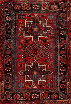 Safavieh Vintage Hamadan VTH211A Red - Multi | Rug Studio Safavieh Rug, Southwestern Area Rugs, Persian Motifs, Old World Style, Rug Direct, Transitional Rugs, Classic Rugs, Persian Area Rugs, Red Area Rug