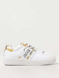 Sneakers VERSACE JEANS COUTURE Woman color White Versace Sneakers, Versace Couture, Italian Fashion Designers, Versace Jeans Couture, Versace Jeans, Couture Collection, White Sneakers, Italian Fashion, Woman Colour