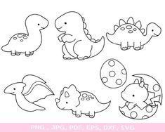 Dinosaur SVG Bundle T-rex Brontosaurus Stegos Simple Doodles Dinosaur, Easy Dino Tattoo, Cute Stegosaurus Tattoo, Cute Dinosaur Svg Free, Triceratops Cricut, Cute Doodles Dinosaur, Cute Stegasorus Drawing, Dino Drawings Cute, Stegosaurus Drawing Easy