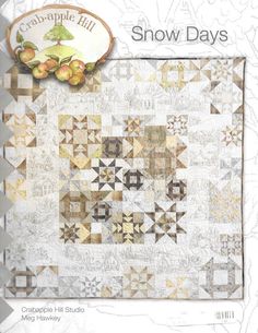 an old fashioned quilt pattern for snow days