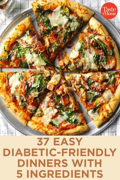 Easy Meals For Type 1 Diabetics, Cooking For Diabetics Dinners, Pre Diebities Diet Dinner, Dinners For Diabetics Easy, Dinner Meals For Diabetics Type 2, Meals For Diabetics Type 2 Easy, 5 Ingredient Healthy Recipes, Dieabitic Recipes, Recipes For Diabetics Meals Easy