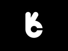 the letter b is made up of white letters on a black background with an arrow