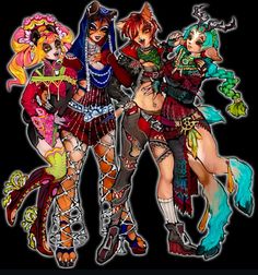 Haunt Couture, Desenho Tom E Jerry, Cartoon Characters As Humans, Arte Monster High, I Really Want You, Moster High, Characters Inspiration Drawing, Love Monster, Monster High Art