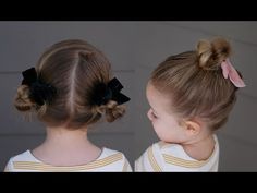 Toddler Hair Tutorial, Toddler Buns Hairstyles, Toddler Hairstyles Girl Easy, Easiest Messy Bun, Should Length Hair Styles, Hiking Hair, Summer Education, Mixed Kids Hairstyles, Hairstyles Girl