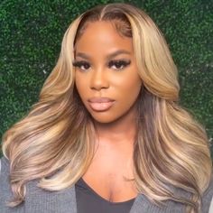 Blonde Hair On Black Women, Body Wave Bob, Highlight Balayage, Blonde Human Hair Wigs, Short Platinum Blonde Hair, Pretty Blonde Hair, Blonde Bob Wig, Cool Blonde Hair, Human Hair Wigs Blonde