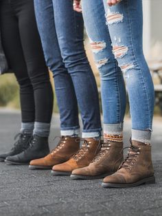 Lace up boots, women's boots, leather boots. #thursdayboots #leatherboots #womensboots #fallfashion #womensstyle Women's Leather Boots, Horween Leather, Leather Boots Women, Natural Tan, Boots Leather, Caps For Women