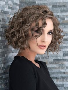 Jordan by Envy | Human Hair/ Synthetic Blend Wig – Wigs.com Short Curly Bob Hairstyles, Grey Hair Wig, Cheap Human Hair Wigs, Blend Wig, Best Wig Outlet, Long Human Hair Wigs, Colored Hair Extensions, Textured Bob, Straight Hair Extensions