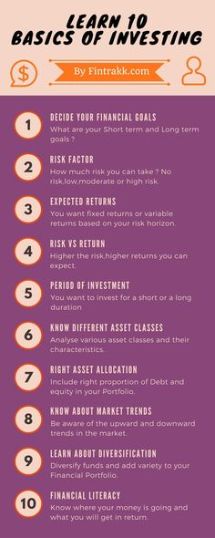 an info sheet with the words basic steps to investing and how to use it in your business