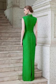 Zephyr Sheath Sleeveless Jacquard Floor Length Dress | MEAN BLVD Luxury Sleeveless Maxi Dress For Wedding, Luxury Green Sleeveless Evening Dress, Brocade Banquet Dress, Luxury Sleeveless Banquet Dress, Elegant Jacquard Gown For Formal Occasions, Formal Floor-length Brocade Dress, Green Brocade Party Dresses, Green Sleeveless Elegant Gown, Elegant Sleeveless Green Gown