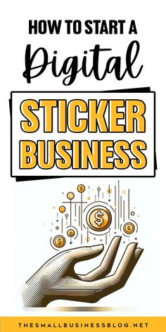 Guide on how to start a digital sticker business, including tips on making money selling stickers and essential steps for a successful sticker making business. Start A Sticker Business, Selling Stickers, Sticker Business, Sticker Making, Small Business Blog, Online Jobs From Home, Business Online, Business Blog, Digital Sticker