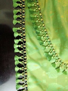 Kongulu Designs, Ikat Blouse Designs, Saree Kuchulu, Tassels Saree, Kerala Saree Blouse Designs, Silk Saree Blouse Designs Patterns