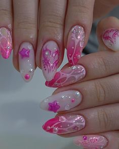 Really Cute Nails, Soft Nails, Kawaii Nails, Dream Nails