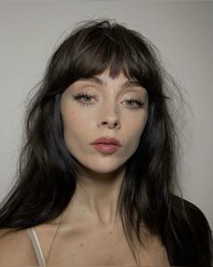 Baby Bangs Long Hair, Instagram Makeup Looks, Bangs Ideas, Choppy Bangs, Hair Affair, Instagram Makeup, Haircut And Color, Good Hair Day