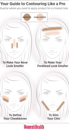 Makeup Contouring, Best Makeup Tips, Face Makeup Tips, Pinterest Makeup, Makeup Hacks, Beauty Makeup Tips, Contour Makeup