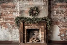 Gatsby Christmas Vintage Rustic Fireplace Photography Backdrop Gbsx-00773 - Gatsby Backdrop Gatsby Christmas, Fireplace Photography, Fireplace Photo, Fireplace Backdrop, Christmas Photo Backdrop, Photoshoot Christmas, Brick Wall Backdrop, Christmas Backdrops For Photography, Photo Backdrop Christmas