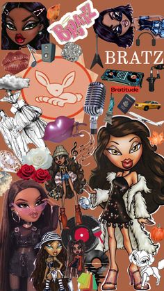 #myfirstshuffle #bratz Bratz Aesthetic Wallpaper, Episode Choose Your, Episode Choose Your Story, Cute Tumblr Wallpaper, Cute Emoji Wallpaper, Emoji Wallpaper, Pretty Wallpaper Iphone