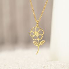 ✨ Celebrate Every Moment with our Birth Flower Necklace ✨ Embrace nature's elegance with our delicately crafted birth flower necklace, which can be also enhanced with the sparkle of birthstones. Representing each month's distinct bloom, this piece captures the beauty and significance of special moments. 🌟 KEY FEATURES: Choose from 12 mesmerizing birth flowers, each symbolising a month. Add the glow of a corresponding birthstone. Crafted from genuine 925 Sterling Silver, or extra durable stainle Dainty Flower-shaped Birthstone Jewelry, May Birthstone Flower Jewelry, Dainty May Birthstone Necklace With Birth Flower Detail, Necklace For Mom With May Birthstone In Flower Shape, Dainty May Birthstone Flower Necklace, May Birthstone Flower Necklace For Mom, Flower Necklace For Mom With May Birthstone, Birth Flower Jewelry For Birthday Gift, Elegant Birth Flower Necklace As A Gift For Mom