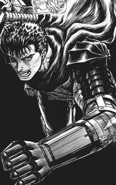 Bezerker Manga, Berserk Art, Black Swordsman, Manga Gift, Black Knight, Dragon Ball Super Manga