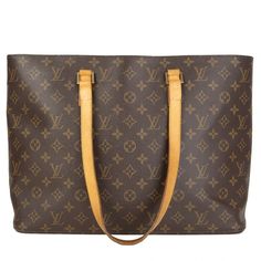 Louis Vuitton Luco Tote Bag Monogram Canvas Brown