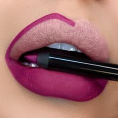 Applying Lipstick, Buy Makeup, High Shine Lip Gloss, Plump Lips, Make Up Inspiration, Tint Lipstick, Purse Essentials, Purple Lips