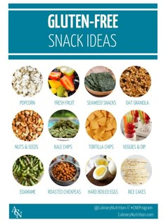 an image of gluten free snack ideas