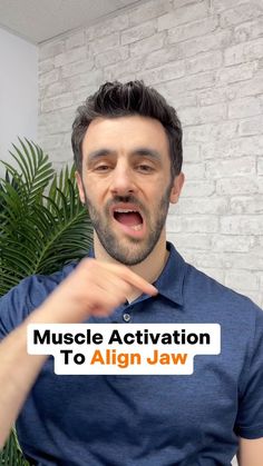 Dr. Joe Damiani - TMJ, Head & Neck Specialist | There are always multiple possible factors with a jaw that is not a line. You may notice that your jaw tracks to one side maybe even make... | Instagram Jaw Exercises, Jaw Pain, Head And Neck, One Sided, Easy Workouts, Instagram