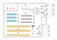 the floor plan for an office building