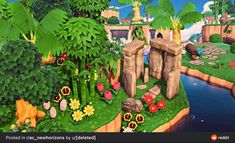 Acnh Rainforest, Acnh Tips, Urban Island, Animal Crossing New Horizon