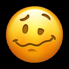 an emoticive smiley face with one eye open and the other half closed up