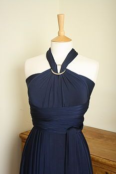 Henkaa Styles, Convertable Dress, Multi Way Bridesmaid Dress, Wrap Dress Tutorial, Transformer Dress